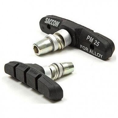 Stabdžių trinkelės V-BRAKE SACCON PM25 (PORA) Stabdžių trinkelės V-BRAKE SACCON PM25 (PORA)