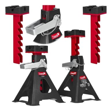 Stovai 3T su fiksavimo mechanizmu ir didelėmis guminėmis pagalvėmis T00302 1