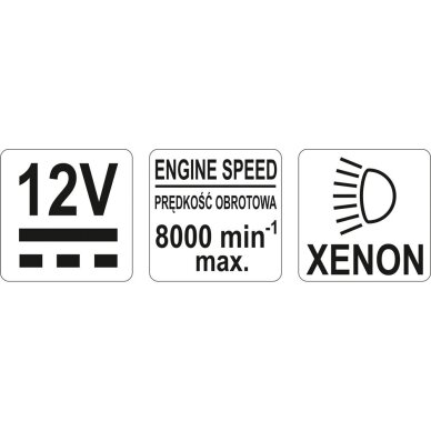 Stroboskopas benzininiams varikliams 12V 2