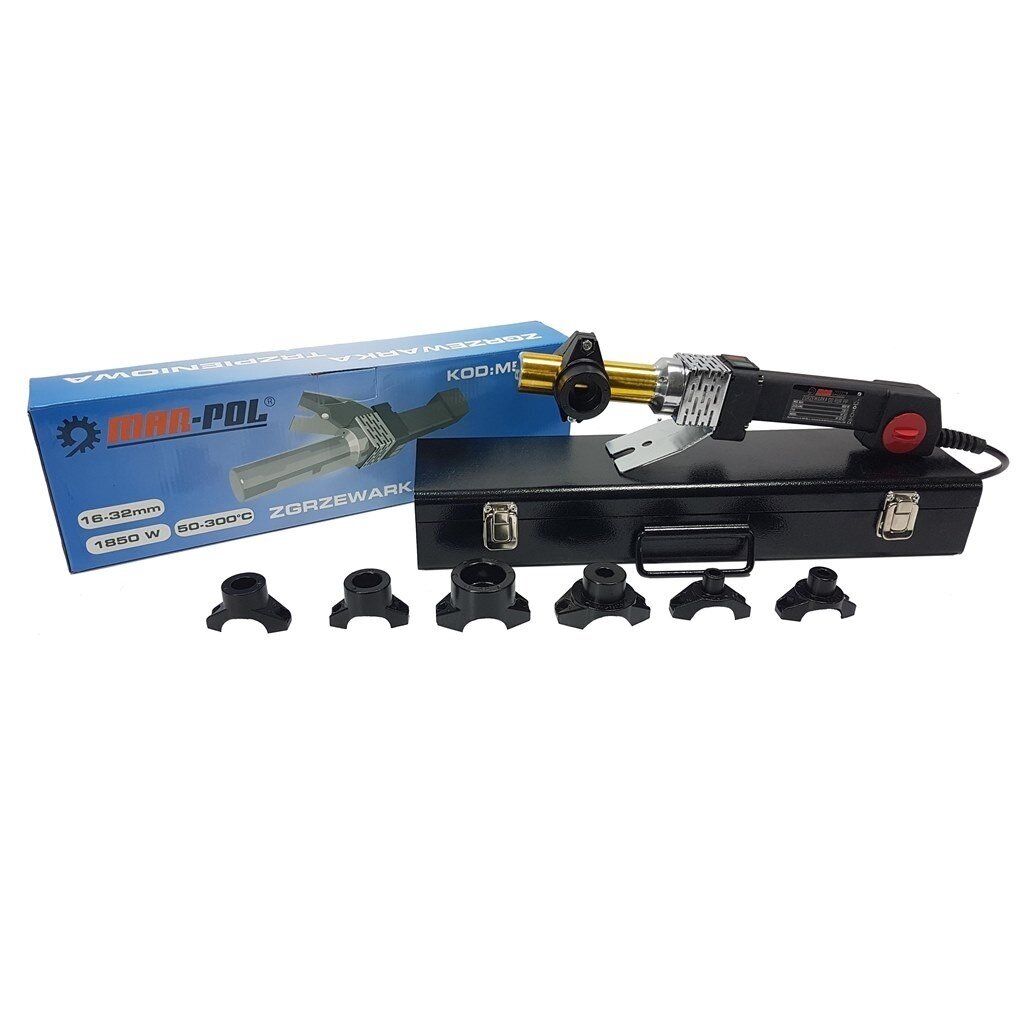 Suvirinimo aparatas termoplasto vamzdžiams (PVC) 1850W M55908 2 Suvirinimo aparatas termoplasto vamzdžiams (PVC) 1850W M55908 2