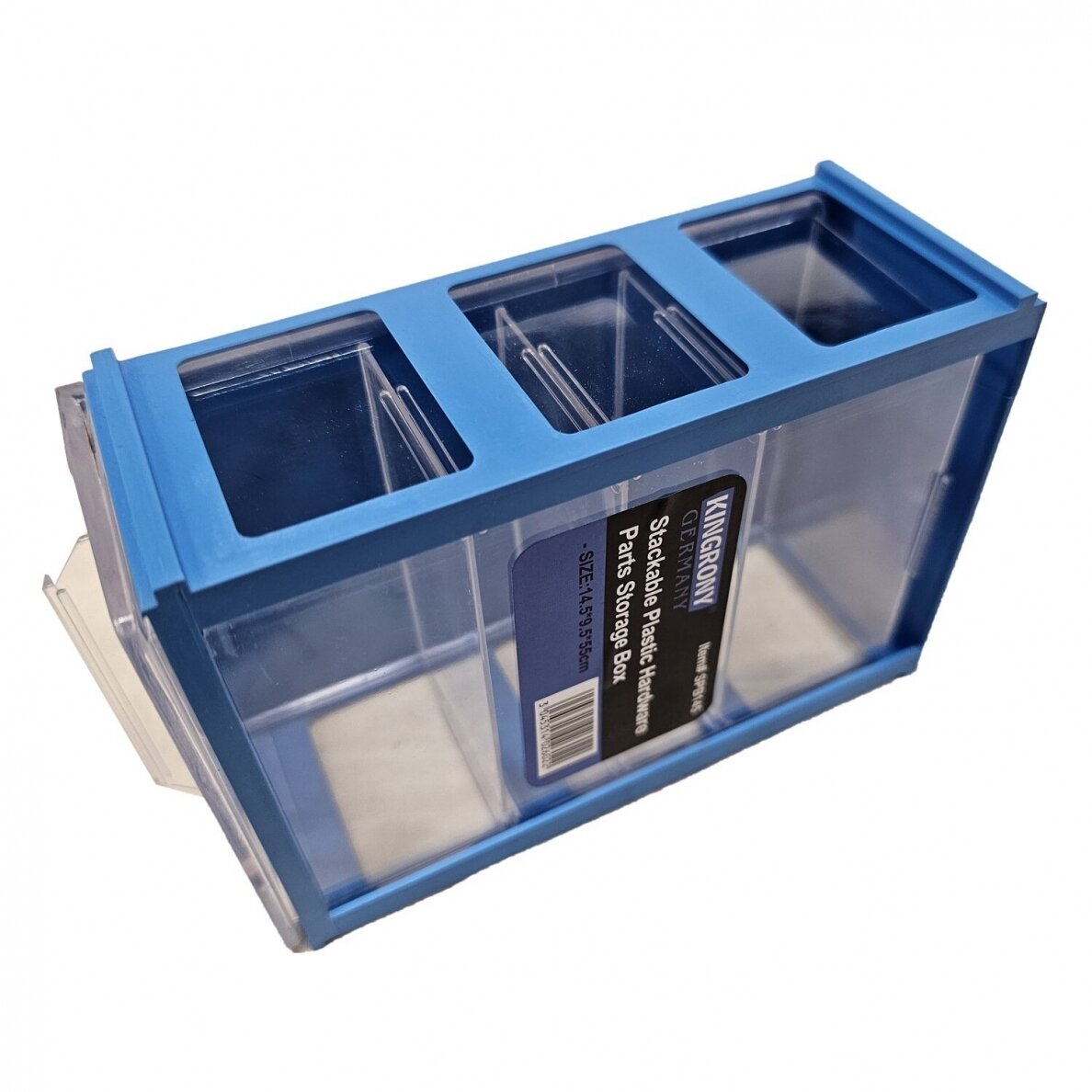 Sudedama plastikinių techninės įrangos dalių laikymo dėžutė 145x95x50mm 4 Sudedama plastikinių techninės įrangos dalių laikymo dėžutė 145x95x50mm 4