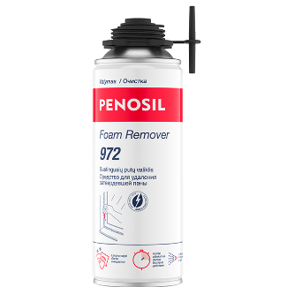 Sustingusių putų valiklis bespalvis PENOSIL Foam Remover 972 320ml. Sustingusių putų valiklis bespalvis PENOSIL Foam Remover 972 320ml.