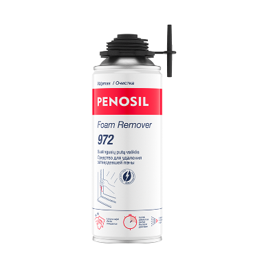 Sustingusių putų valiklis bespalvis PENOSIL Foam Remover 972 320ml. Sustingusių putų valiklis bespalvis PENOSIL Foam Remover 972 320ml.