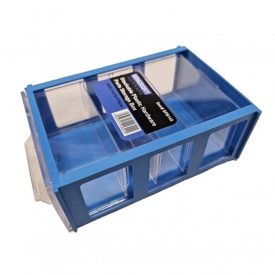 Sudedama plastikinių techninės įrangos dalių laikymo dėžutė 145x95x50mm Sudedama plastikinių techninės įrangos dalių laikymo dėžutė 145x95x50mm