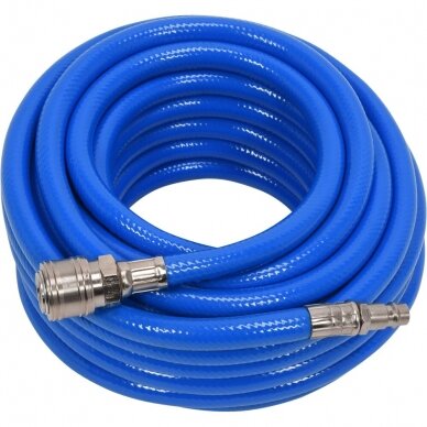 Suspausto oro žarna su jungtimis L-10-20m 14mm 8mm Suspausto oro žarna su jungtimis L-10-20m 14mm 8mm