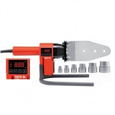 Suvirinimo aparatas termoplasto vamzdžiams (PVC) 850W YT-82250 1 Suvirinimo aparatas termoplasto vamzdžiams (PVC) 850W YT-82250 1