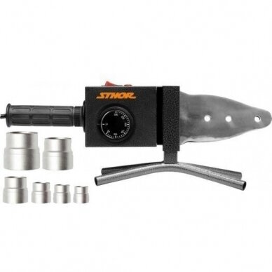 Suvirinimo aparatas termoplasto vamzdžiams (PVC) 1500W 78912 1