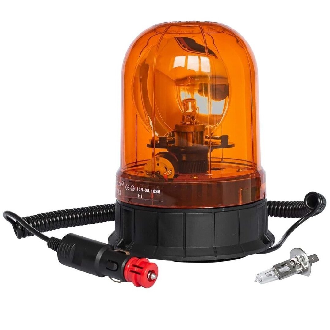 Švyturėlis HALOGEN 12/24V su magnetu R10 E9 TT.93-Y Švyturėlis HALOGEN 12/24V su magnetu R10 E9 TT.93-Y