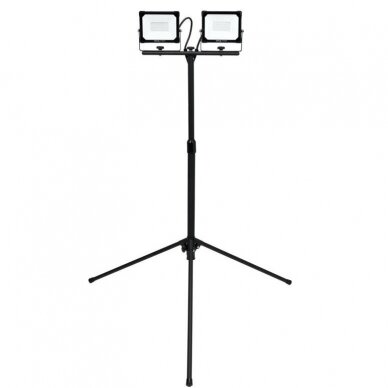 Prožektorius su stovu 2x20W LED