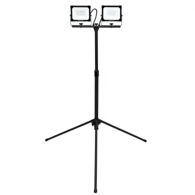 Prožektorius su stovu 2x30W LED Prožektorius su stovu 2x30W LED