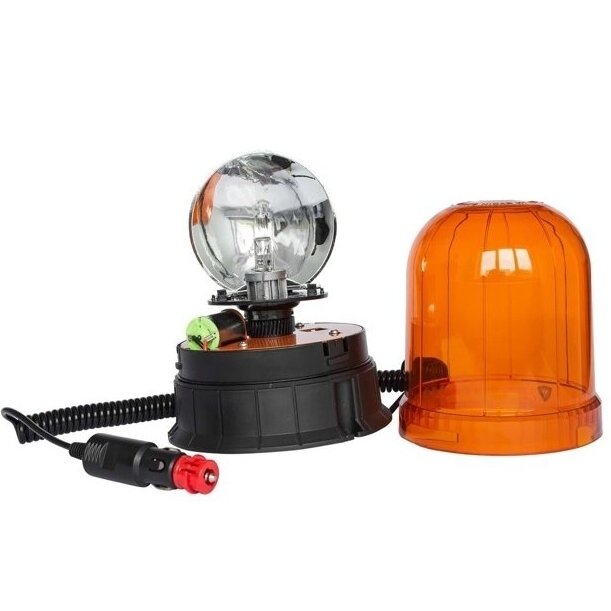 Švyturėlis HALOGEN 12/24V su magnetu R10 E9 TT.93-Y 2