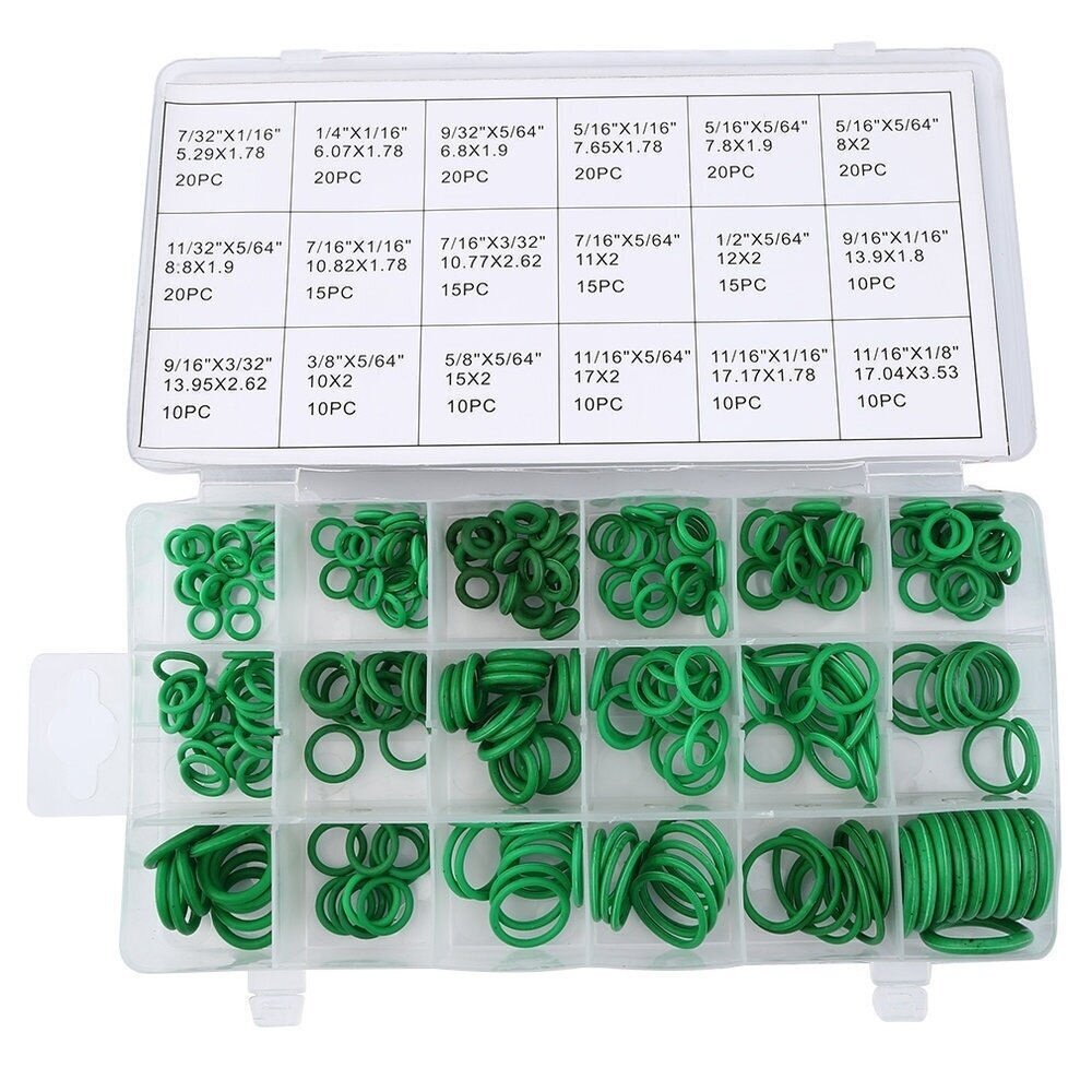 Tarpinių rinkinys kondicionavimo sistemoms 270vnt. Tarpinių rinkinys kondicionavimo sistemoms 270vnt.
