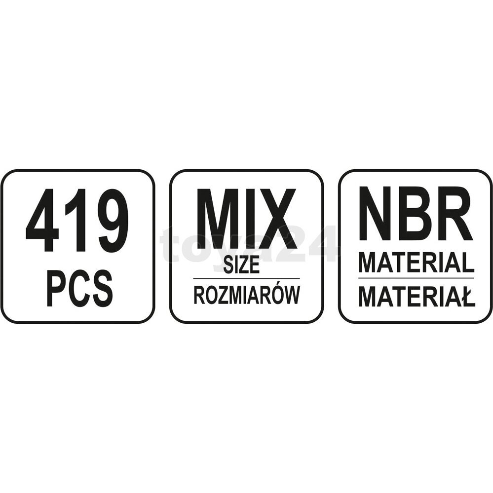 Tarpinių rinkinys 419vnt. 2 Tarpinių rinkinys 419vnt. 2