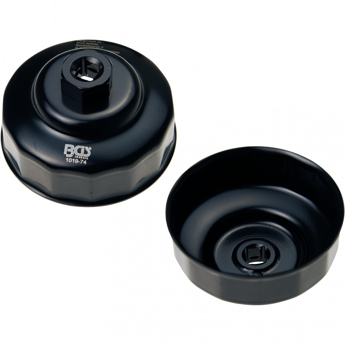 Galvutė tepalo filtrui 3/8" 74mm 14 kampų Mercedes-Benz, VW 1019-74 3
