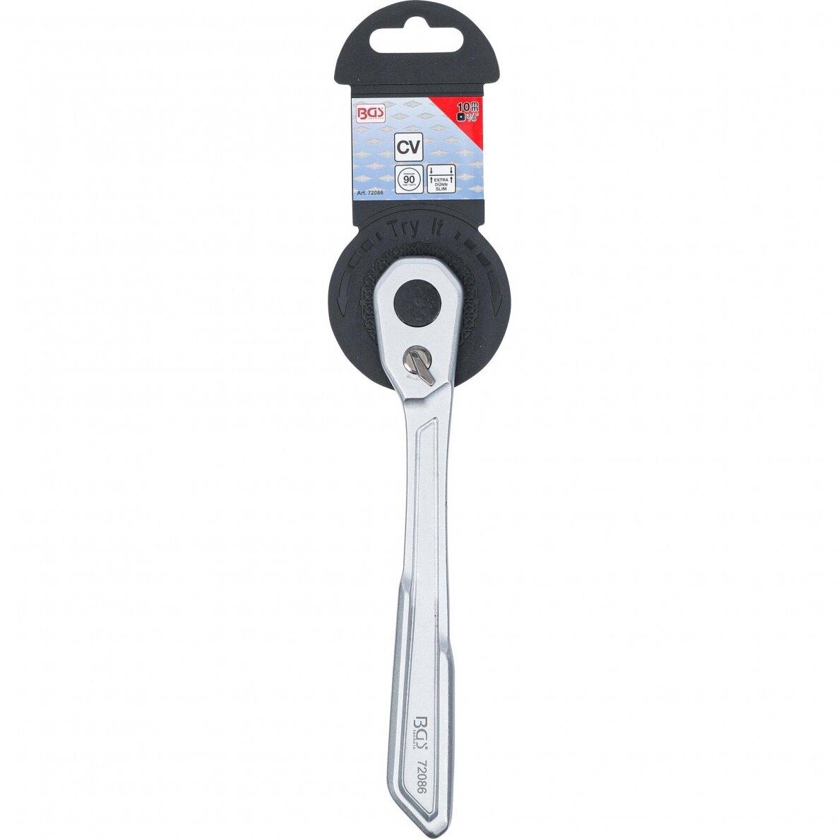 Terkšlė ypač plona 3/8" 90d. L-199mm 72086 4 Terkšlė ypač plona 3/8" 90d. L-199mm 72086 4