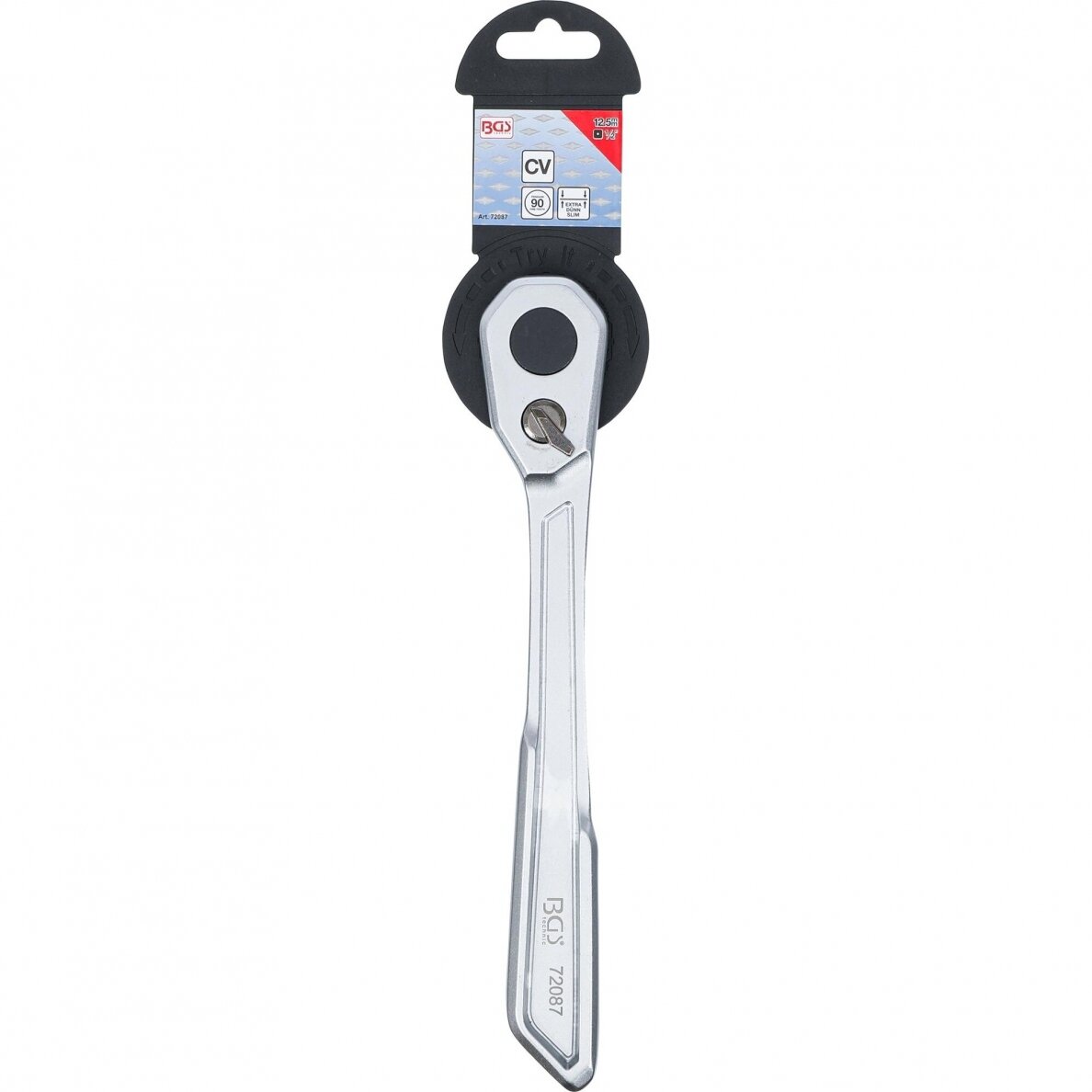 Terkšlė ypač plona 1/2" 90d. L-249mm 72087 5