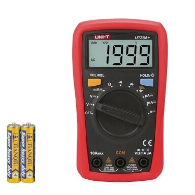 Testeris UNI-T UT33A+ Testeris UNI-T UT33A+