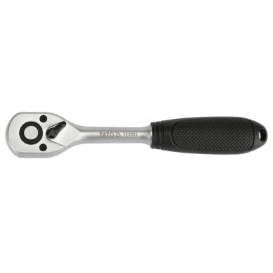 Terkšlė galvutėms 1/4"  72d. L-150mm 5° eiga YT-07210 3