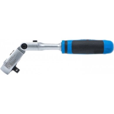 Terkšlė lanksčia galva / fiksuojama padėtis 1/4" 72d. L-165mm 25130 2