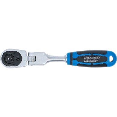 Terkšlė lanksčia galva / fiksuojama padėtis 1/4" 72d. L-165mm 25130 4