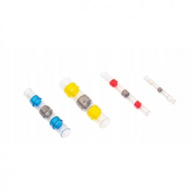 Termo gilzių/movų rinkinys su alavu 0.25-6mm 50vnt. SL11366 2 Termo gilzių/movų rinkinys su alavu 0.25-6mm 50vnt. SL11366 2