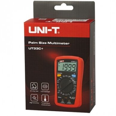 Testeris UNI-T UT33C+ 3 Testeris UNI-T UT33C+ 3