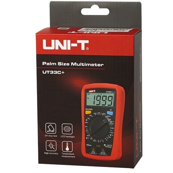 Testeris UNI-T UT33C+ 3 Testeris UNI-T UT33C+ 3