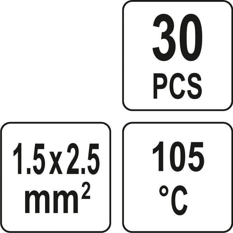 Termo gilzių/movų rinkinys su alavu 4.5mm 30vnt. 1 Termo gilzių/movų rinkinys su alavu 4.5mm 30vnt. 1