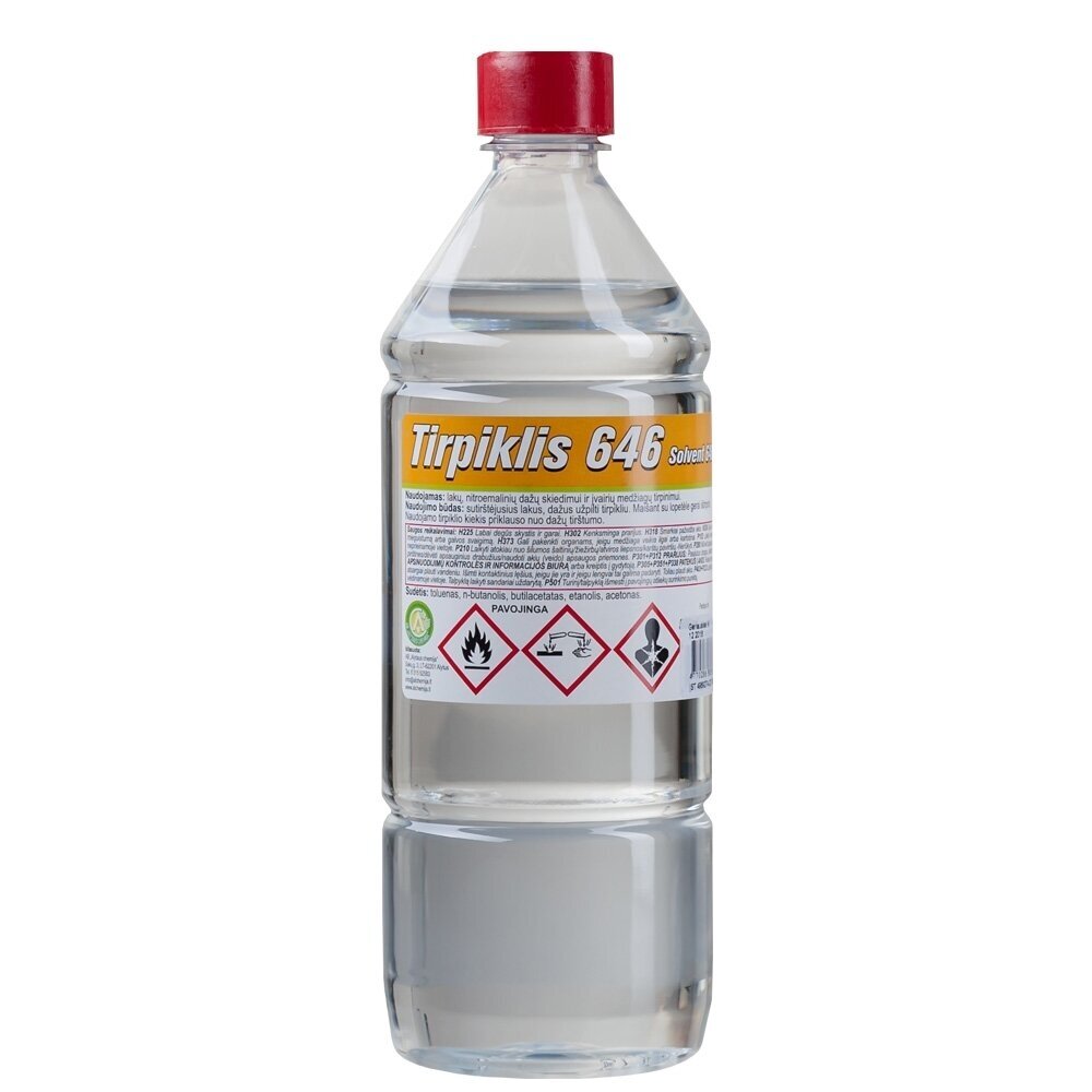 Tirpiklis 646 1L Tirpiklis 646 1L