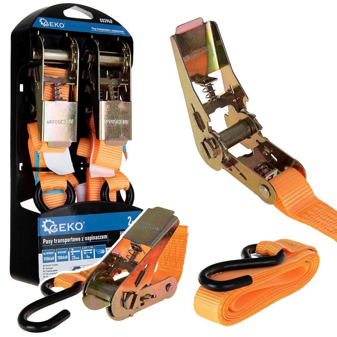 Krovinio diržų rinkinys mini 4m 0.7t 2vnt G03940 1