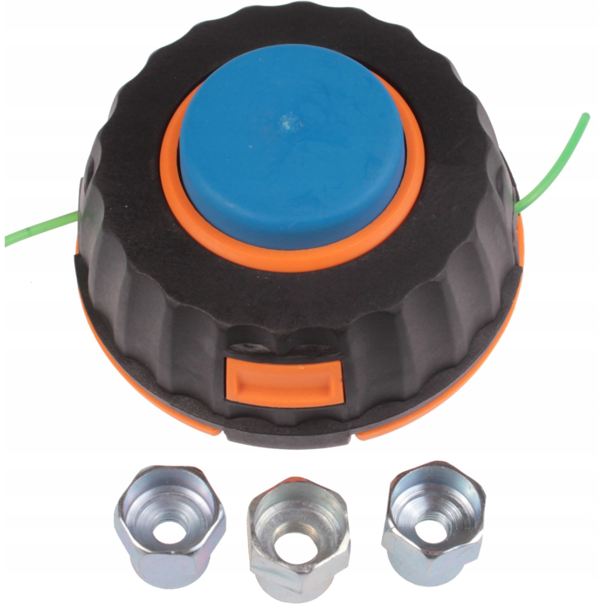Trimerio galva su sriegiu M10x1.25 + adapteriai Trimerio galva su sriegiu M10x1.25 + adapteriai