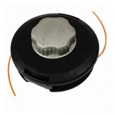 Trimerio galva su sriegiu M10x1.25 + adapteris Trimerio galva su sriegiu M10x1.25 + adapteris