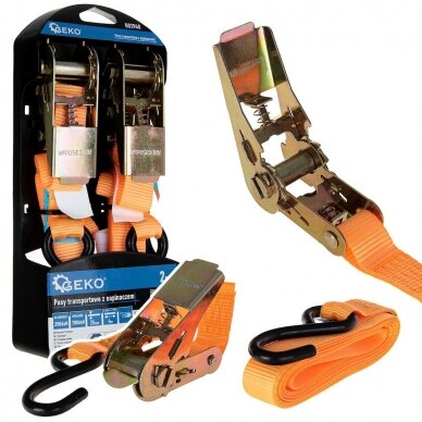 Krovinio diržų rinkinys mini 4m 0.7t 2vnt G03940 1 Krovinio diržų rinkinys mini 4m 0.7t 2vnt G03940 1