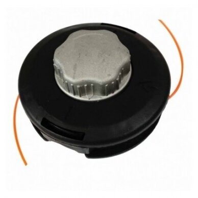 Trimerio galva su sriegiu M10x1.25 + adapteris Trimerio galva su sriegiu M10x1.25 + adapteris
