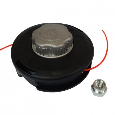 Trimerio galva su sriegiu M10x1.25 + adapteris 2 Trimerio galva su sriegiu M10x1.25 + adapteris 2
