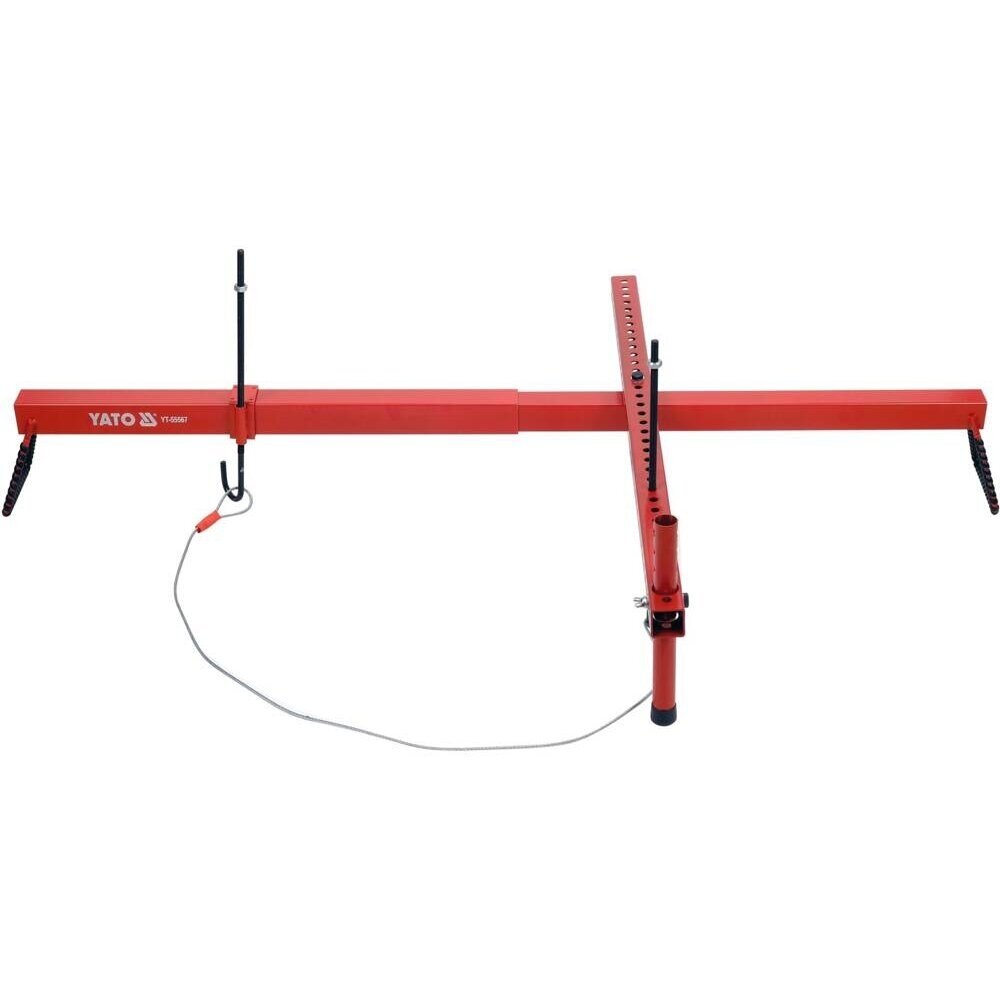 Laikiklis varikliui ant sparnų reguliuojamas, traversas 320kg 1600mm YT-55567 3