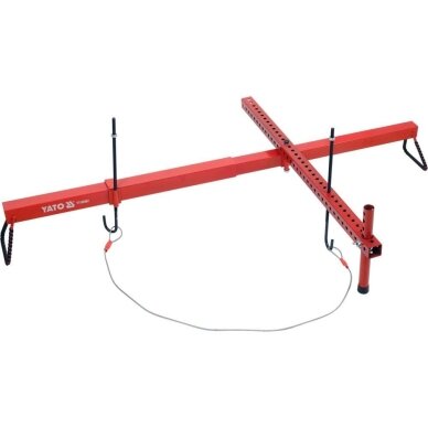 Laikiklis varikliui ant sparnų reguliuojamas, traversas 320kg 1600mm YT-55567 Laikiklis varikliui ant sparnų reguliuojamas, traversas 320kg 1600mm YT-55567