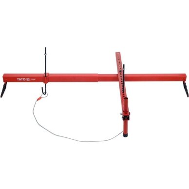 Laikiklis varikliui ant sparnų reguliuojamas, traversas 320kg 1600mm YT-55567 3 Laikiklis varikliui ant sparnų reguliuojamas, traversas 320kg 1600mm YT-55567 3