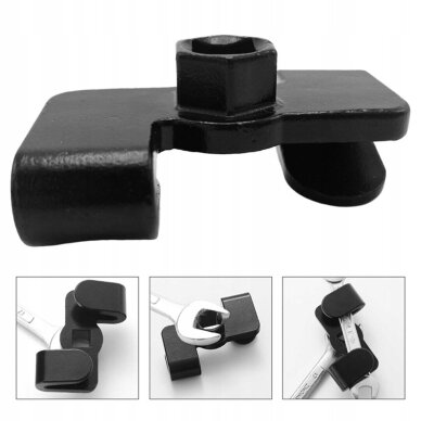 Universalus veržliarakčio ilgintuvo adapteris 1/2" 1 Universalus veržliarakčio ilgintuvo adapteris 1/2" 1