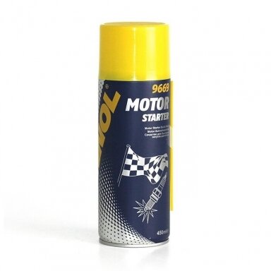 Užvedimą gerinanti priemonė motor starter 450ml 9669 Užvedimą gerinanti priemonė motor starter 450ml 9669