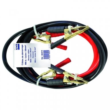Užvedimo laidai GYS 500A 25mm² 3m Užvedimo laidai GYS 500A 25mm² 3m