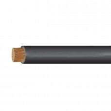 Varinis daugiagyslis kabelis 1x25mm2 MOST juodas (prekė parduodama metrais)