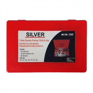 Vamzdelių valcavimo rinkinys 9vnt. S10589 2 Vamzdelių valcavimo rinkinys 9vnt. S10589 2
