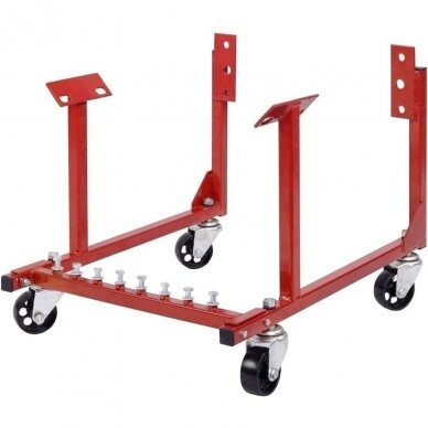 Variklio laikiklis su ratukais 450kg EC450