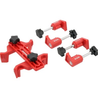 Varikliu skirstomųjų velenų fiksatorius DOHC varikliams 0–70mm 5vnt YT-060083 1