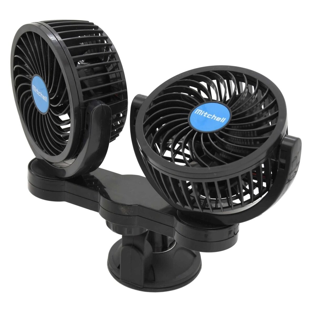 Ventiliatorius dvigubas TURBO 12/24V 110mm 1 Ventiliatorius dvigubas TURBO 12/24V 110mm 1