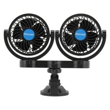 Ventiliatorius dvigubas TURBO 12/24V 110mm Ventiliatorius dvigubas TURBO 12/24V 110mm
