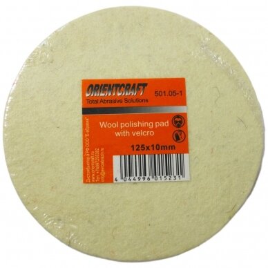 Veltinis poliravimo diskas 125mm 20mm 32mm Veltinis poliravimo diskas 125mm 20mm 32mm