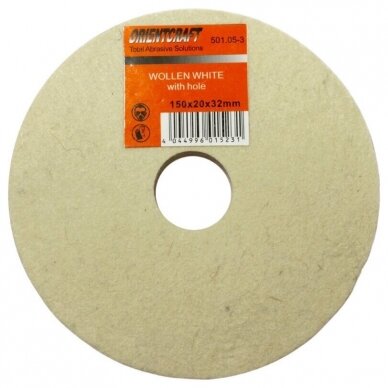 Veltinis poliravimo diskas 150mm 20mm 32mm Veltinis poliravimo diskas 150mm 20mm 32mm