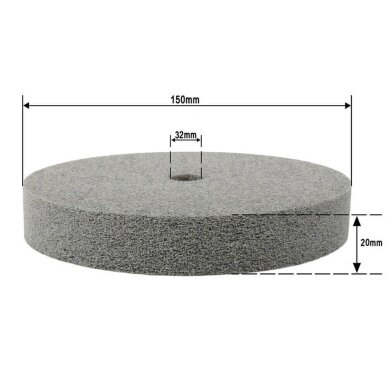 Veltinis poliravimo diskas 150mm 20mm 32mm 1